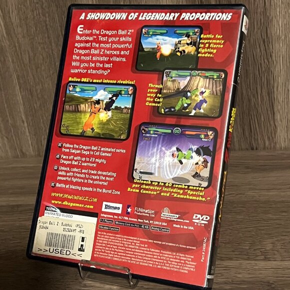 PS2 Dragonball Z Budokai w/ Manual NO DISC - Picture 3 of 5